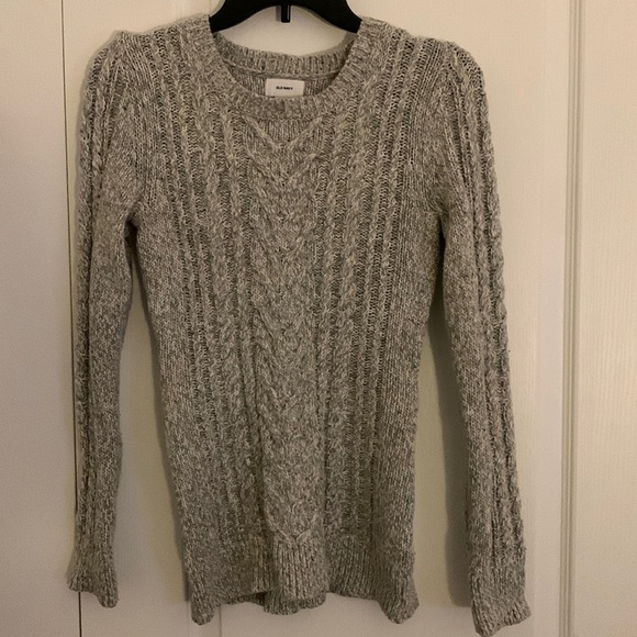 Grey knit sweater - Picture 1 of 3
